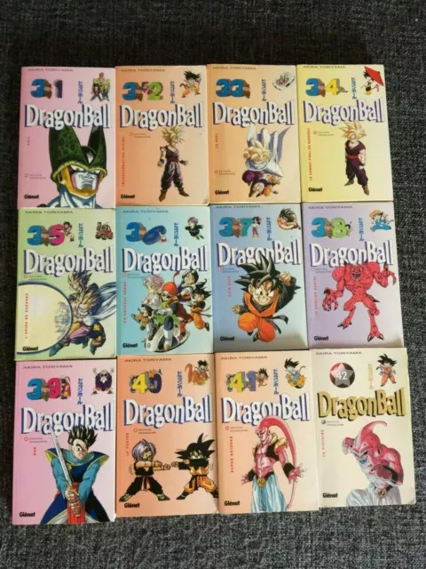 Manga Dragon Ball collection complète intégrale 42 tomes DBZ édition Glénat