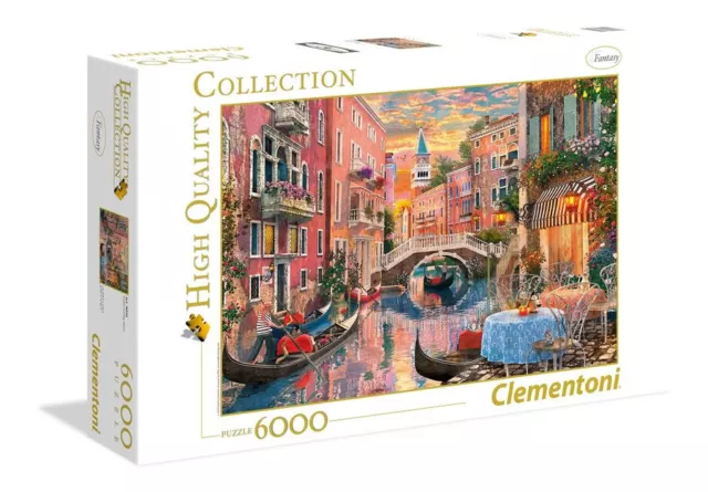 Clementoni High Quality Collection - 6000 Pieces Puzzle - Venice New