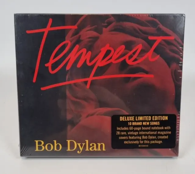 Bob Dylan Tempest CD Deluxe Limited Edition New & Sealed