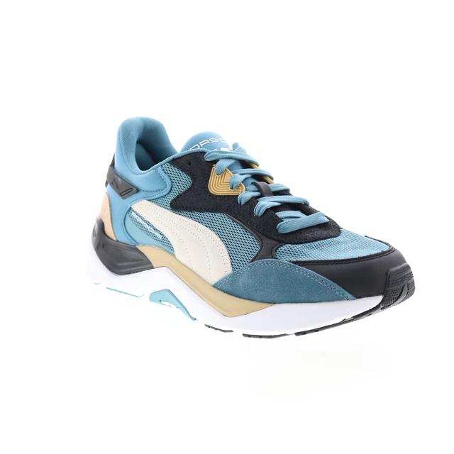 Puma Porsche Legacy TRC Prevaze baskets pour hommes en cuir bleu