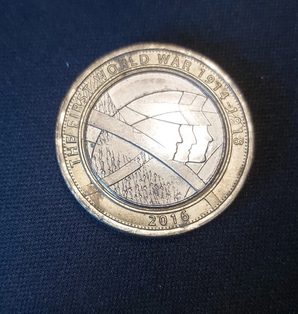 £2 Coin - The Army / The First World War 1914-1918 - 2016 - Circulated