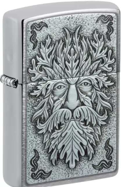 Zippo -Zippo - Green Man Design - 48906 -Bnib