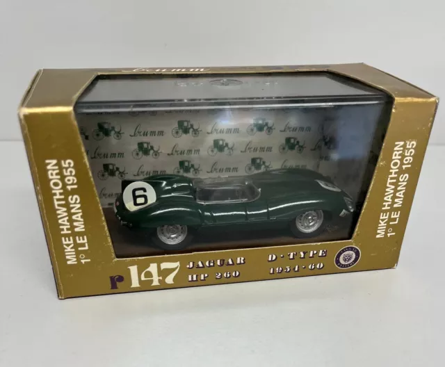 Brumm Serie Oro Le Mans Jaguar D-Type Mike Hawthorn 1954 1960 r147 1:43