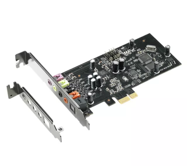 ASUS Xonar SE 5.1 PCIe Gaming Sound Card 192kHz/24-bit HI-res Audio 116dB SNR...