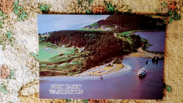 Photo Post Card Fort Casey Washington