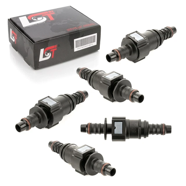 5x Chiusura Rapida Carburante Frizione L-PEZZO 6,3x6mm Per BMW X3 X5 X6 - Foto 6