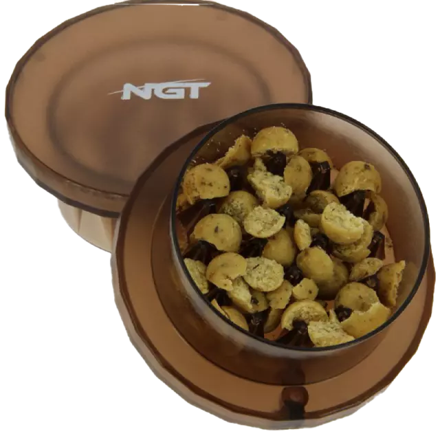 NGT Boilie Crusher Grinder Set - Handcrusher Bait Mühle System Karpfen Futter 3