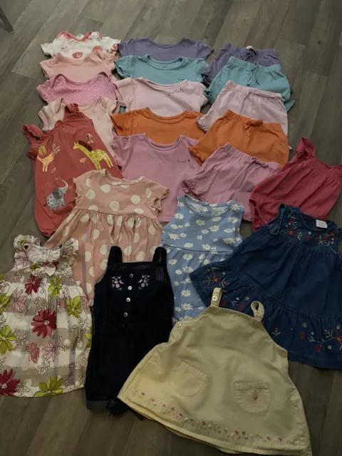 Large Baby Girl Summer Bundle 3-6 Months 22 Items