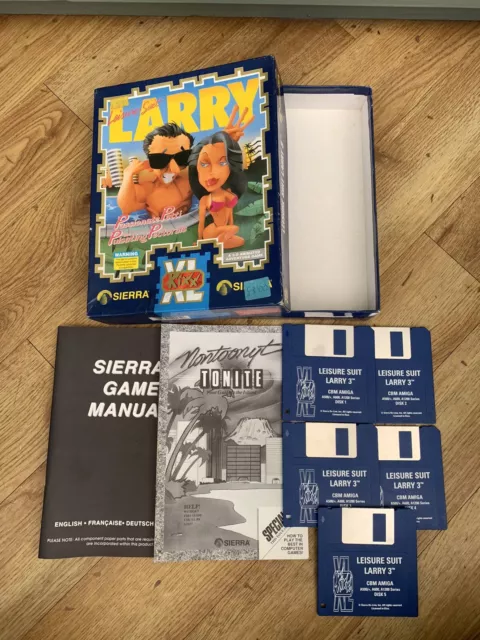 Commodore Amiga Game Leisure Suit Larry 3 Passionate Patti Sierra