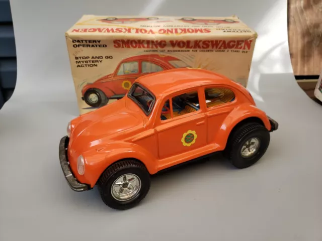 Battery Operated Aoshin (ASC) Walking Volkswagen in Box - Ruby Lane