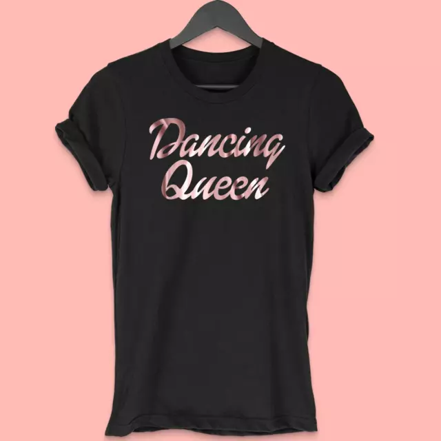 Dancing Queen Tribute T Shirt Vintage Disco 70's T-Shirt Party T shirt Unisex