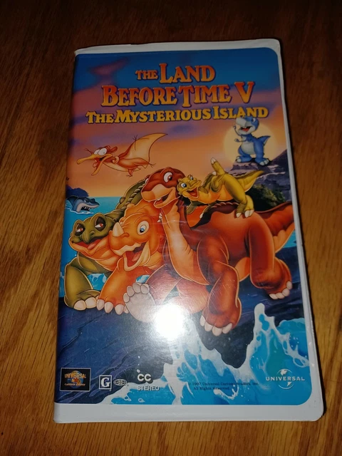 LAND BEFORE TIME V: The Mysterious Island VHS 1997 Clamshell *Buy 2 Get ...