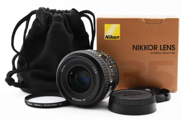 Nikon AF NIKKOR 35mm f2 D F Mount Wide Angle Lens From JAPAN [Exc+++++] #1620