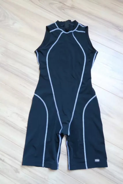 Winner Damen Tri Suit Triathlon Anzug Gr. 38 M schwarz Einteiler Sport Badeanzug