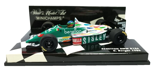 Miniature Onyx 1/43 – Ferrari 412 T2 De Gerhard Berger, Pneus Pluie – Heritage F1 – NEUF