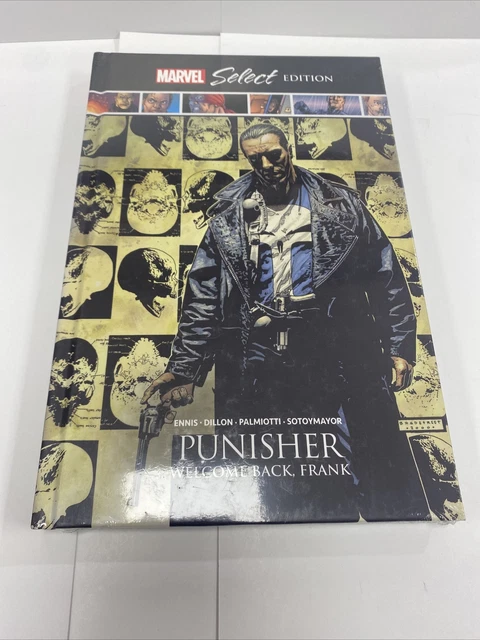 Punisher Welcome Back, Frank by Ennis Marvel Select Hardcover (Sealed)