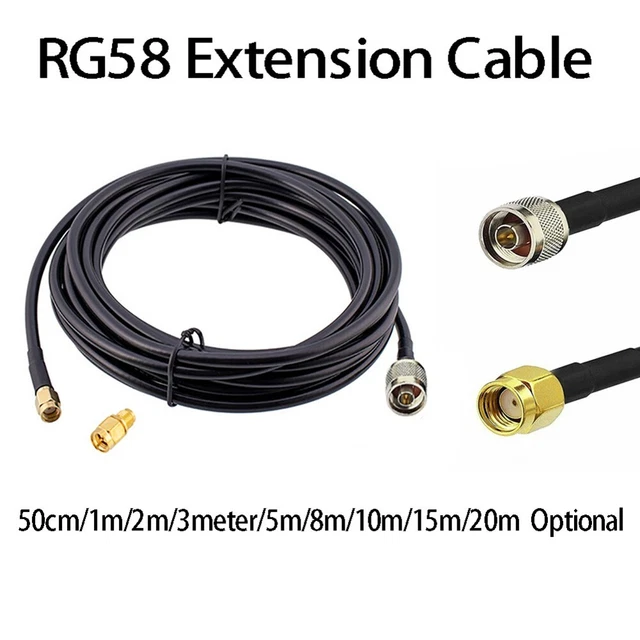 Cavo di prolunga RG58 antenna Bergmann per Rak Nebra permanente pratico