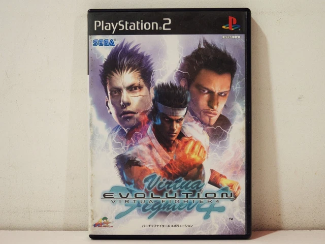 Jeu Playstation 2 Virtua Fighter 4 - Version Française PAL - Très Bon état (micro-rayures)