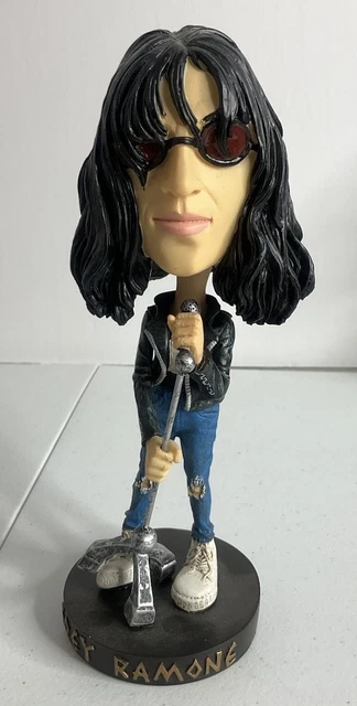 JOEY RAMONE HEAD Knockers Bobblehead The Ramones NECA 2002