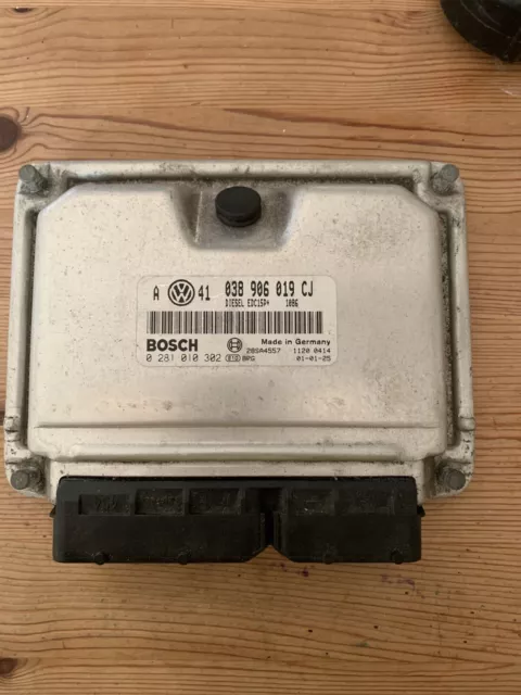 1998-2004 Vw Golf Mk4 1.9 Tdi Ecu Engine Control Unit 038 906 019 Cj