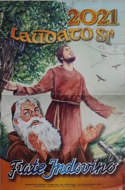 Calendario di Frate Indovino anno 2021