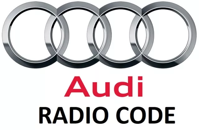 ✅AUDI A4 RADIO DECODE PIN CODE NAVIGATION RNS-E CHORUS CONCERT SYMPHONY✅