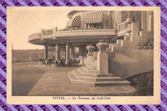 CPA 88 - Vittel - La Terrace of / The Golf-Club