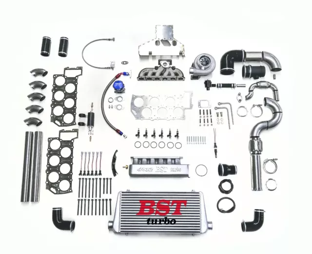 R32 Turbo Kit 3,2 v6  Garrett GT3582  Turbokit Tüveintragung BUB BFH AQP AUE