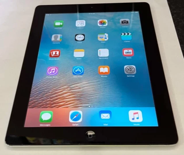 Apple iPad 2 16GB, A1395, 2012, Wi-Fi, 9.7in - Black
