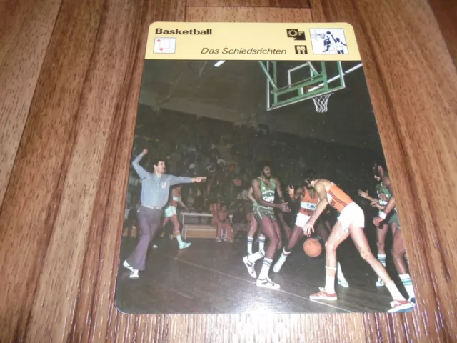 das SCHIEDSRICHTEN / BASKETBALL  -- Editions Rencontre S.A. Lausanne 1977