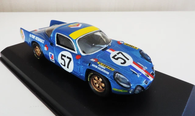 Spark Model S4372 ALPINE A210 N.57 9th LM 1968 A.LE GUELLEC-A.SERPAGGI