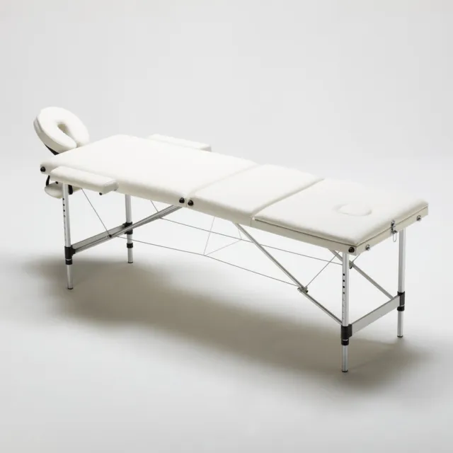 Table de massage portable pliante en aluminium à 3 zones 210 cm Thai 3