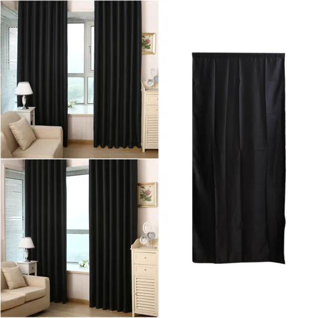 Black Out Curtain Room Darkening Curtains Blackout Drapes Full Shading Office