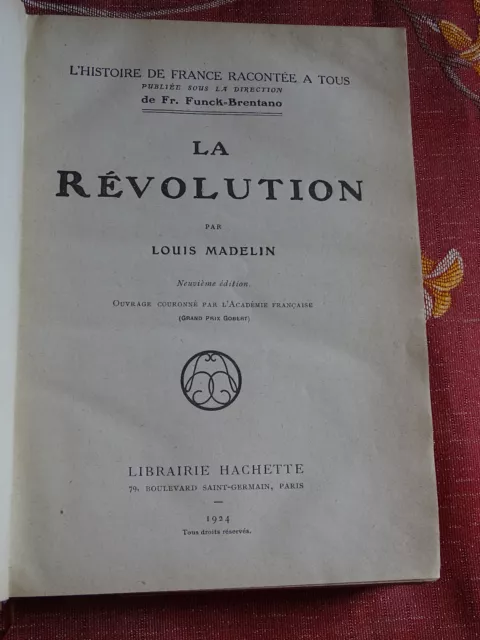 Lot 7 livres coll. "L'Histoire de France racontée à tous" F. FUNCK-BRENTANO 3