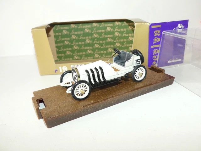 LG2319 BRUMM ORO R81 1/43 Voiture Mercedes Blitzen Benz HP220 1910 Oldfield EUR 26,24 - FR