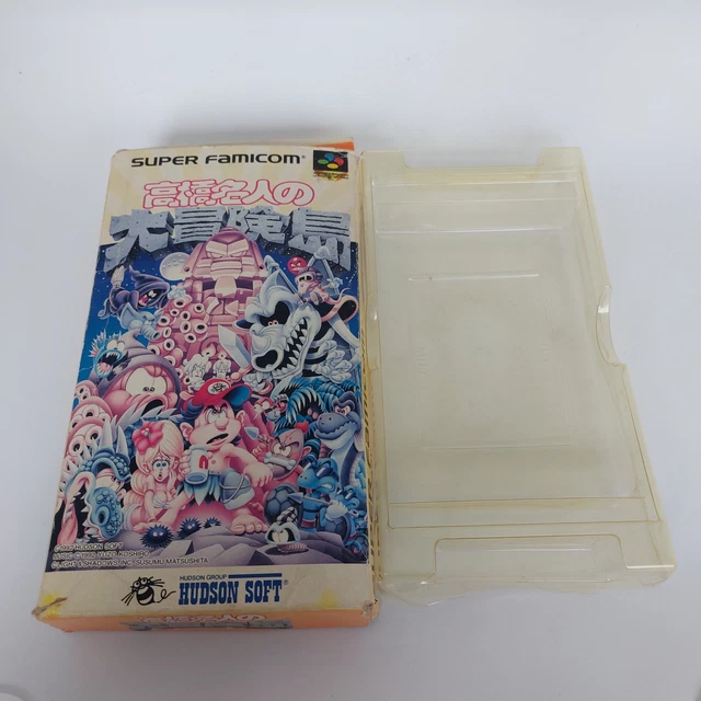 TAKAHASHI MEIJIN SUPER Adventure Island Nintendo Super Famicom SFC Japan NTSC EUR 16,00 - FR