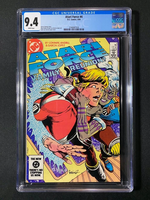 Atari Force #4 CGC 9.4 (1984)
