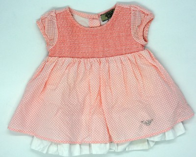 Hochwertiges Original Baby Kleid von Burberry Größe 6M 68 Seidenanteil 33% 