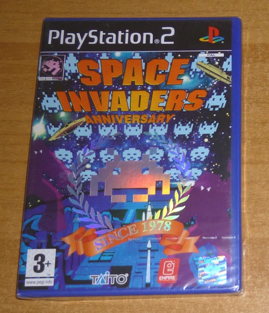 Jeu PS2 Space Invaders Anniversary - Version PAL - Très Bon État