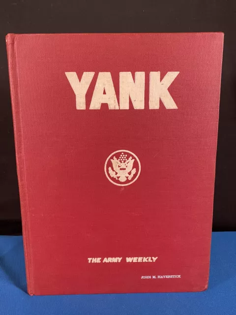 Yank Vol 3 #2 Bound Magazine Book 1945 WWII US Army Military Weekly Publication