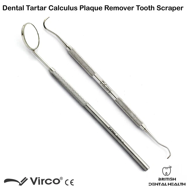 Dentaire Tartre Calcul Plaque Retire Set Dents Grattoir Miroir Kit Hygiène