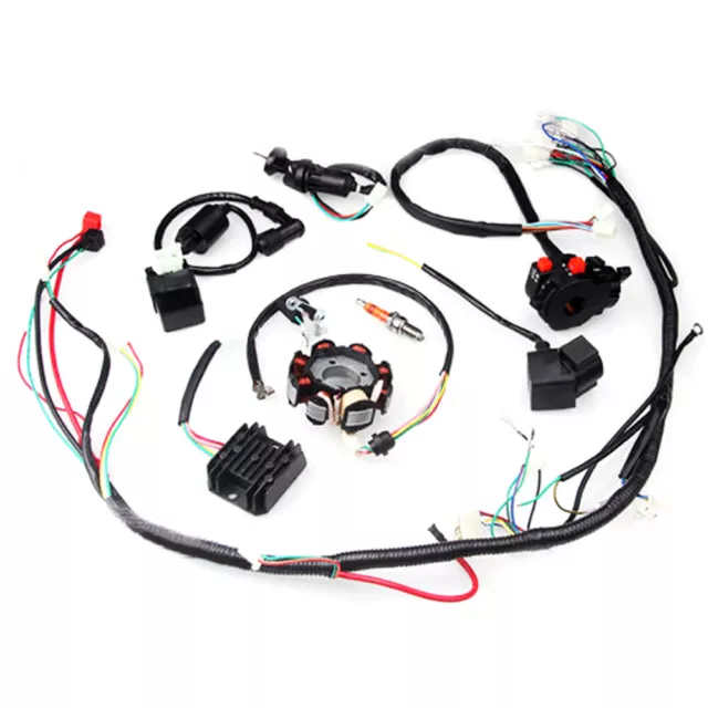 CDI Bobine D'allumage Faisceau de Câblage Pour Quad ATV 125cc 150cc 250cc MS