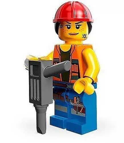 LEGO Serie Film Gail The Costruzione Lavoratore #9 Figure Mini 71004