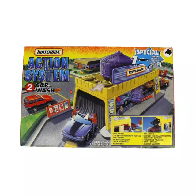 Matchbox car wash vintage shop