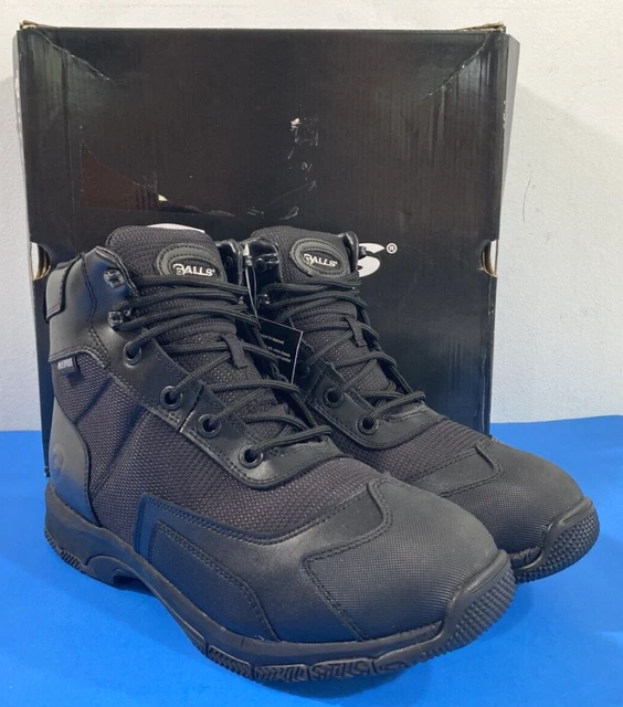 NIB 10.5 M Galls GTac Mens Athletic 6" Side Zip Waterproof Boots Fx282