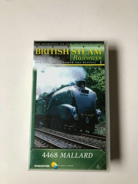 BRITISH STEAM RAILWAY VHS VIDEO TAPE No.1 - 4468 MALLARD £1.50