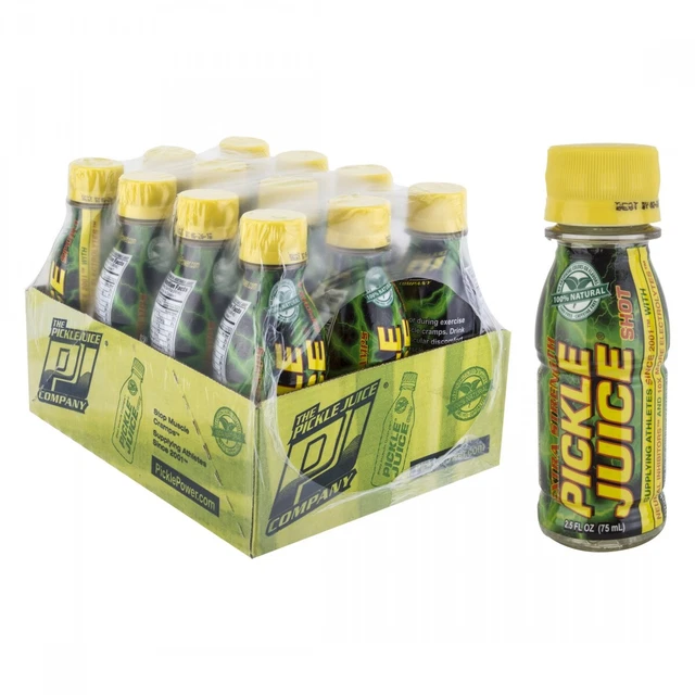 PICKLE JUICE COMPANY Natural Electrolyte Sports Hydration Drink 8oz Box