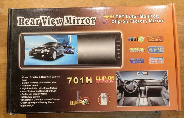 7 Zoll Monitor, z.B. für Rückfahrkamera (Wohnmobile o.ä.)