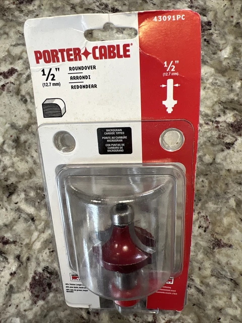 PORTER-CABLE 43091PC Roundover Router Bit