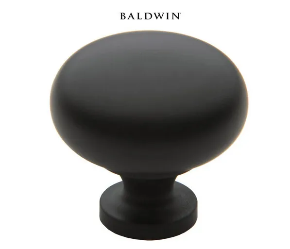 Baldwin Classic 1-1/2 Inch Mushroom Cabinet Knob Oil Rubbed Bronze 4708.102